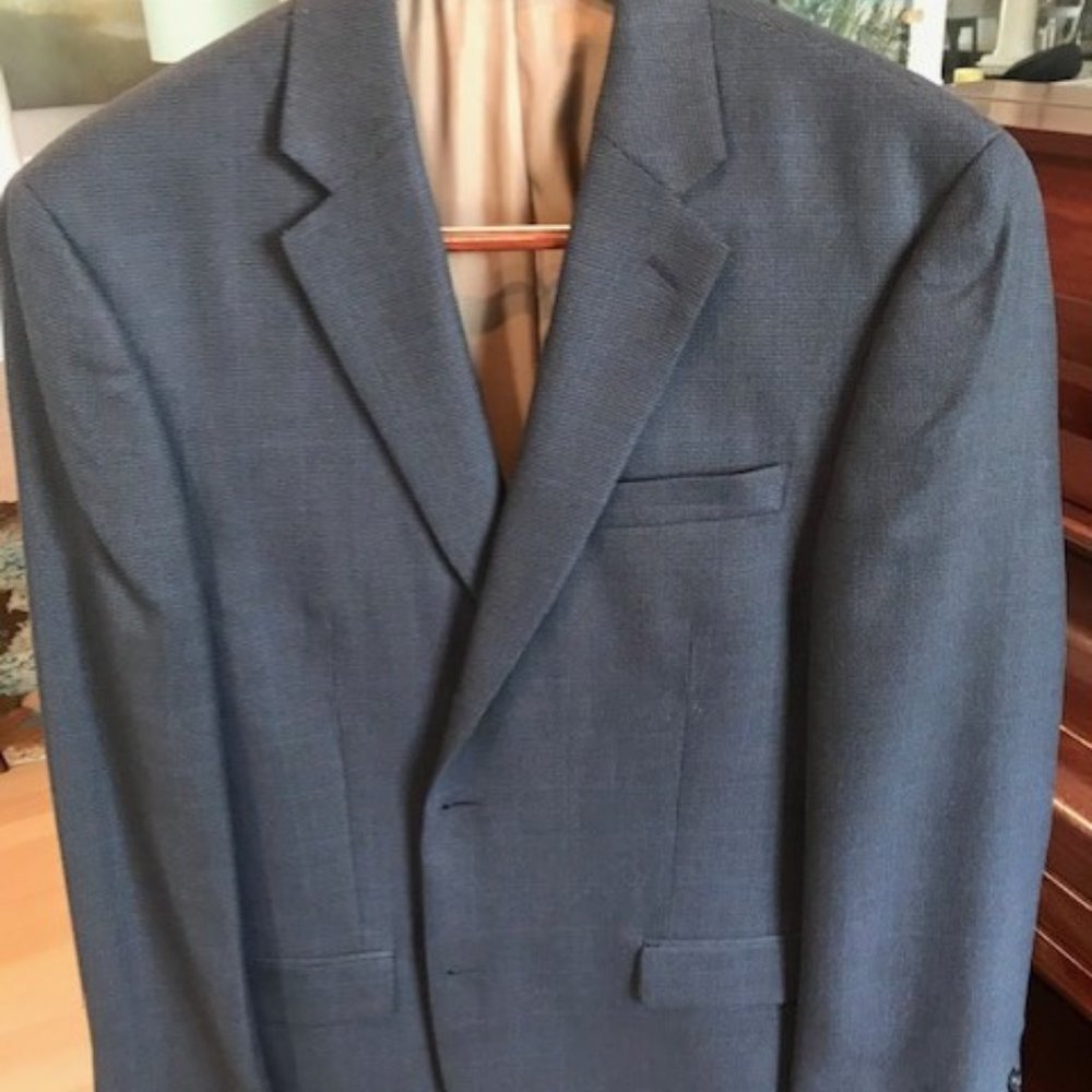 Blue/Grey Izod Men's Sports Coat 42L